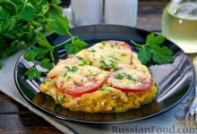 Photo of Омлет с помидорами и сыром