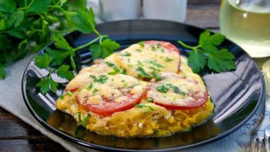 Photo of Омлет с помидорами и сыром