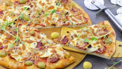 Photo of Пицца с колбасой и грибами